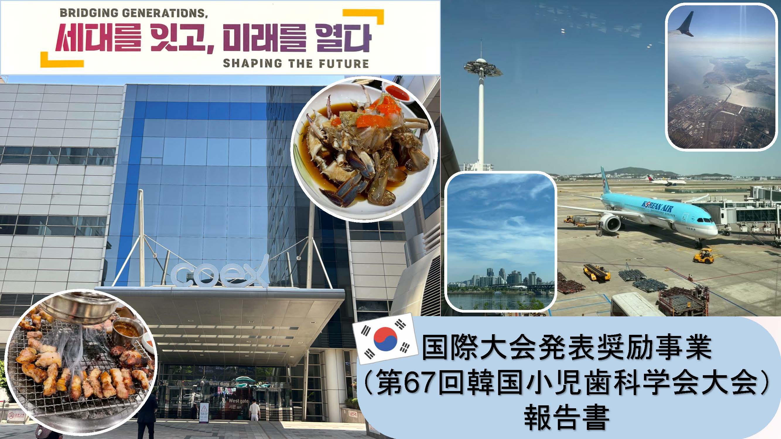 国際大会発表奨励事業(第67回韓国小児歯科学会大会)報告書